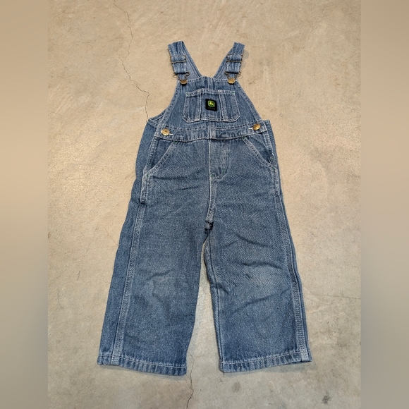 John Deere 2T Denim Overalls - Picture 1 of 5